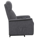 Coaster Furniture Fabric Lift Chair with Heat and Massage 609406P IMAGE 9