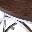 Elements International Alexis CAX100CTE Round Coffee Table IMAGE 5