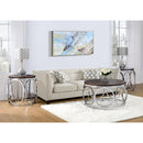 Elements International Alexis CAX100ETE Round End Table IMAGE 4
