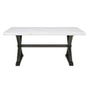 Elements International Lexi CLX100DT Dining Table IMAGE 2