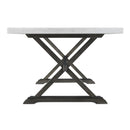 Elements International Lexi CLX100DT Dining Table IMAGE 3