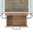 Elements International Matrix CTMX100ET Square Storage End Table IMAGE 6