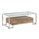 Elements International Matrix CTMX100CT Storage Coffee Table IMAGE 1