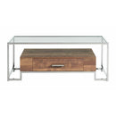Elements International Matrix CTMX100CT Storage Coffee Table IMAGE 2