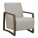 Elements International Furman UFM1441100E Accent Chair - Linen IMAGE 1