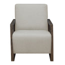 Elements International Furman UFM1441100E Accent Chair - Linen IMAGE 2