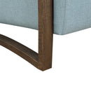 Elements International Furman UFM377100E Accent Chair - Light Blue IMAGE 10