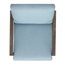 Elements International Furman UFM377100E Accent Chair - Light Blue IMAGE 6