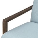 Elements International Furman UFM377100E Accent Chair - Light Blue IMAGE 9