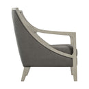 Elements International Hopkins UHK526102E Accent Chair - Charcoal/White Wash IMAGE 3