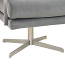 Elements International Kota UKA3204102SWE Swivel Accent Chair - Gray IMAGE 10