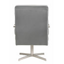 Elements International Kota UKA3204102SWE Swivel Accent Chair - Gray IMAGE 4