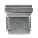 Elements International Kota UKA3204102SWE Swivel Accent Chair - Gray IMAGE 6