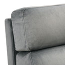 Elements International Kota UKA3204102SWE Swivel Accent Chair - Gray IMAGE 7