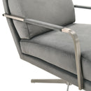 Elements International Kota UKA3204102SWE Swivel Accent Chair - Gray IMAGE 8
