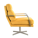 Elements International Kota UKA3206102SWE Swivel Accent Chair - Apricot IMAGE 3