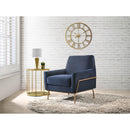 Elements International Lampur ULP3200100E Accent Arm Chair - Blue IMAGE 10