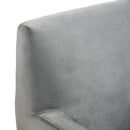 Elements International Lampur ULP3204100E Accent Arm Chair - Gray IMAGE 6