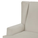 Elements International Seaside USS051101G Rocking Chair - Buckwheat IMAGE 5
