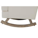 Elements International Seaside USS051101G Rocking Chair - Buckwheat IMAGE 7