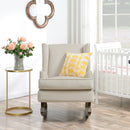 Elements International Seaside USS051101G Rocking Chair - Buckwheat IMAGE 9