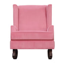 Elements International Seaside USS052101G Rocking Chair - Pink IMAGE 2