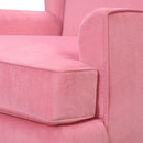 Elements International Seaside USS052101G Rocking Chair - Pink IMAGE 6