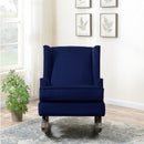 Elements International Seaside USS210101G Rocking Chair - Ink Blue IMAGE 8