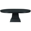 Elements International Maddox DMD100DTTB Dining Table w/ Two 12-inch Table Leaves IMAGE 1