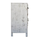 Elements International Bruno MABR100DR Accent Cabinet - White/Brown IMAGE 3