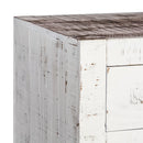 Elements International Bruno MABR100DR Accent Cabinet - White/Brown IMAGE 4