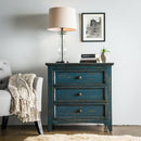 Elements International Luis MALS10CN Accent Chest - Blue IMAGE 6
