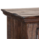 Elements International Mallorca MAML100ETD End Table - Brown IMAGE 3