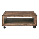 Elements International Metro MAMO22CT Cocktail Table - Latte IMAGE 1