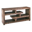 Elements International Metro MAMO22CS Console Table - Latte IMAGE 2