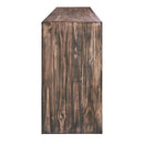 Elements International Metro MAMO22CS Console Table - Latte IMAGE 3