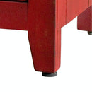 Elements International Rafael MARF05CNE Accent Cabinet - Red IMAGE 5