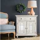 Elements International Sergio MASG02CNE Accent Cabinet - White IMAGE 6
