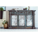 Elements International Anthony MAAT400CN Accent Cabinet - Aqua IMAGE 6