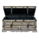Elements International Emilio MAEL300CT Cocktail Table - Light Grey IMAGE 3