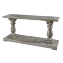 Elements International Ivan MAIV300ST Sofa Table - Smoke Grey IMAGE 1