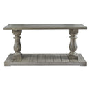 Elements International Ivan MAIV300ST Sofa Table - Smoke Grey IMAGE 2