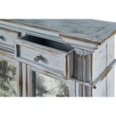 Elements International Kevin MAKV300CN Accent Cabinet - Light Grey IMAGE 3