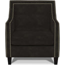 Elements International Erica UER3005100E Chair with Chrome Nails - Sierra Espresso IMAGE 1