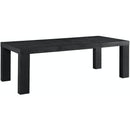 Elements International Grady DGD818DTB Dining Table - Black IMAGE 2