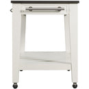 Elements International Kayla TKY300KTC Kitchen Cart w/Grey Top IMAGE 3