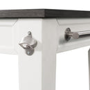 Elements International Kayla TKY300KTC Kitchen Cart w/Grey Top IMAGE 5