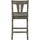 Elements International Nathan DNH100CSCWVS Counter Height Side Chair IMAGE 4