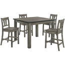Elements International Nathan DNH100CT Counter Height Dining Table IMAGE 6