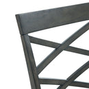 Elements International Renegade DRN3006DS 6 pc Dining Set - Grey IMAGE 12